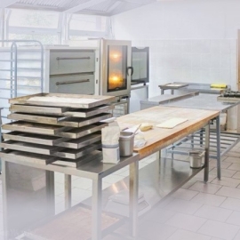 Планировка цеха выпечки