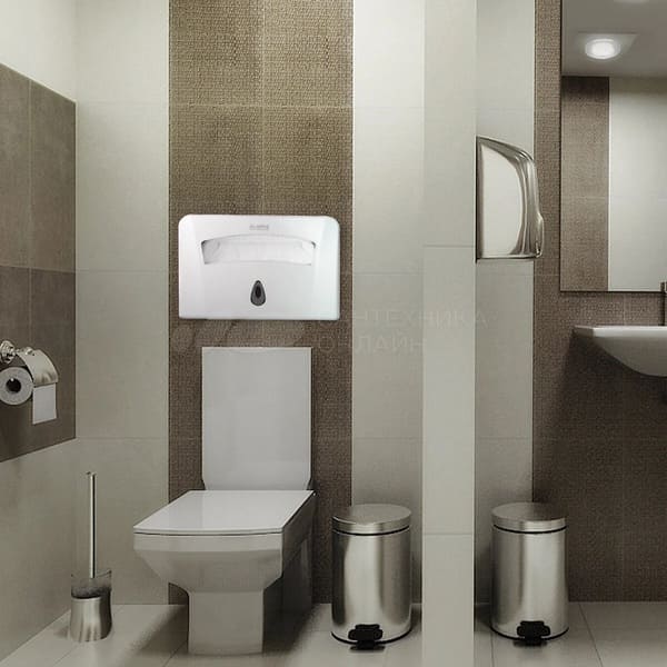 диспенсер для покрытий на унитаз на производстве