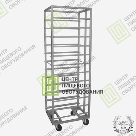 Тележка для гастроемкостей ТШГ14 GN 2/1 590х680х1800 14 уровней-2