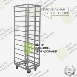 Тележка для гастроемкостей ТШГ24 GN 2/1 590х680х1800 24 уровня12