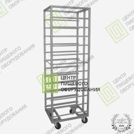 Тележка для гастроемкостей ТШГ19 GN 1/1 382х560х1800 19 уровней под гастроемкость GN 1/19