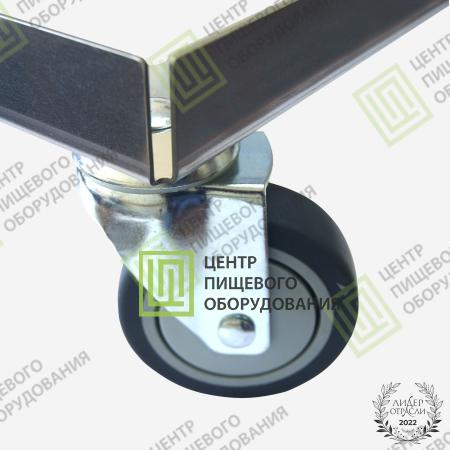 Тележка для транспортировки ящиков 610х810х170 под 2 ящика 400х600-1