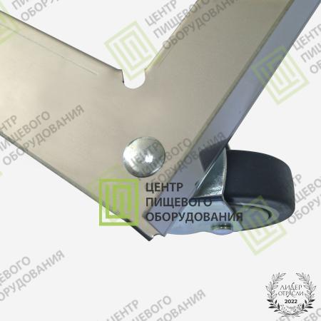 Тележка для транспортировки ящиков 610х810х170 под 2 ящика 400х600-0