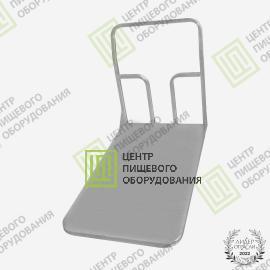 Тележка платформенная 700х1025х920 Нержавеющая сталь10
