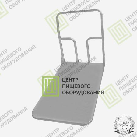 Тележка платформенная 800х1225х920 Нержавеющая сталь-0