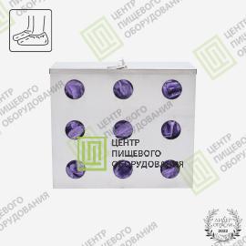 Диспенсер для бахил закрытый с крышкой 150х350х300 Арт. DDB-0042