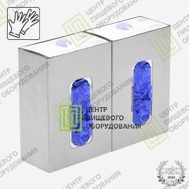 Двухсекционный диспенсер для перчаток 80х280х200 Арт. D-0024
