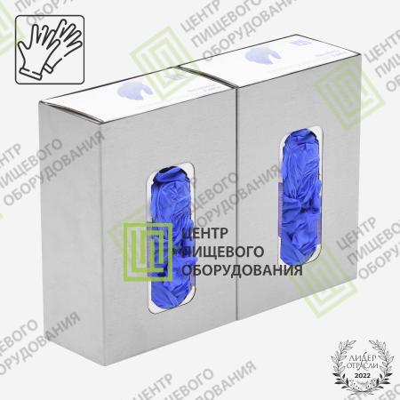 Двухсекционный диспенсер для перчаток 80х280х200 Арт. D-002-2