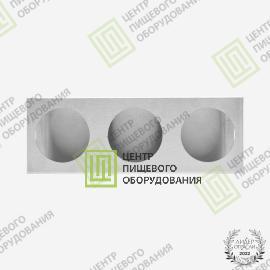 Держатель для емкостей под специи, соусы и начинки 100х280х80 Арт. DDE-0050