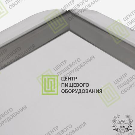 Противень 4 борта 400х600х20 с направляющими Нержавеющая сталь 1,0 мм-1