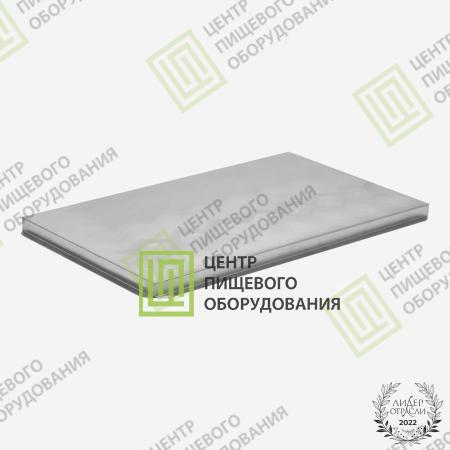 Противень 4 борта GN 2/1 530х650х20 с направляющими Нержавеющая сталь 1,0 мм-0