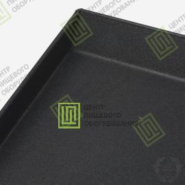 Противень 4 борта с антипригарным покрытием 530х650х20 1 борт под 45 градусов Нержавеющая сталь7