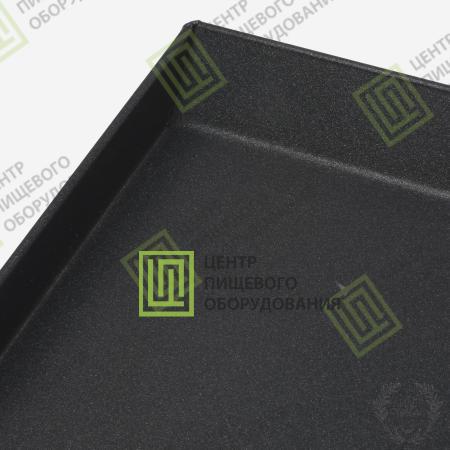 Противень 4 борта с антипригарным покрытием 580х780х20 1 борт под 45 градусов Нержавеющая сталь-0