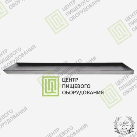 Противень 4 борта с антипригарным покрытием 600х900х20 1 борт под 45 градусов Нержавеющая сталь-1