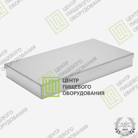 Лоток для заморозки с крышкой 255х480х60 Нержавеющая сталь-0