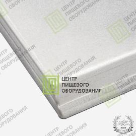 Противень 4 борта с антипригарным покрытием 325х530х20 1 борт под 45 градусов Алюминий1