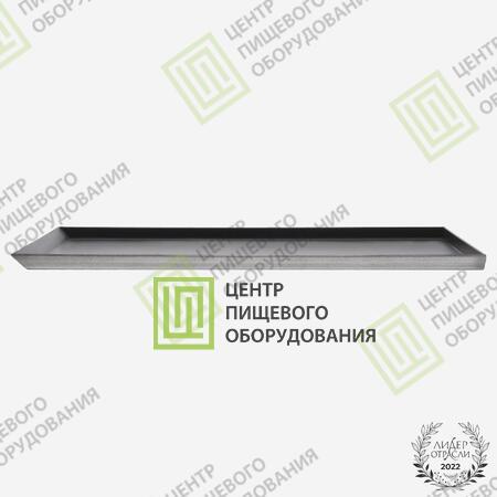 Противень 4 борта с антипригарным покрытием 500х750х20 1 борт под 45 градусов Алюминий-0