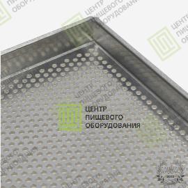 Противень 4 борта перфорированный 460х700х20 Алюминий14