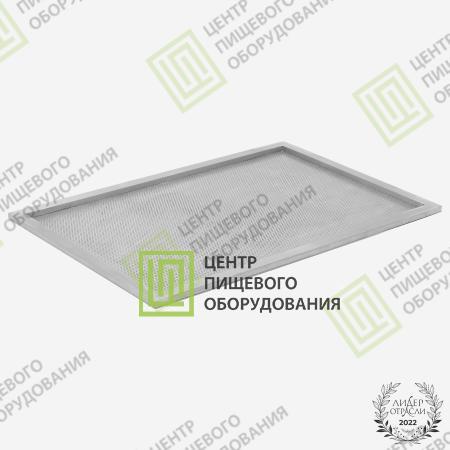 Лист перфорированный усиленный 400х600х11 Алюминий-0