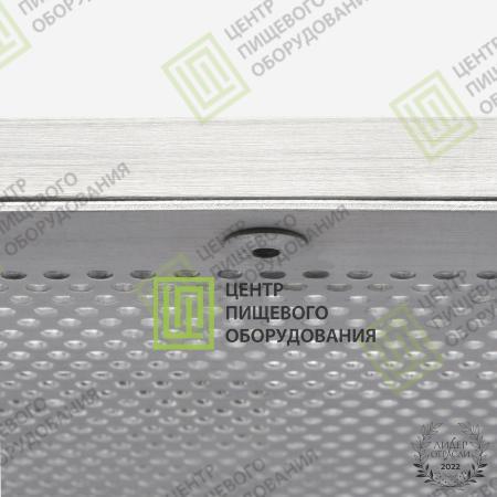 Лист перфорированный усиленный 400х600х11 Алюминий-1