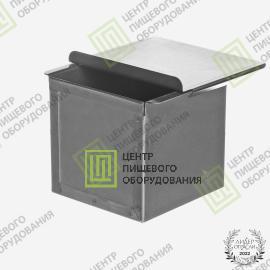 Форма для тостового хлеба с антипригарным покрытием 100х100х100 Нержавеющая сталь1