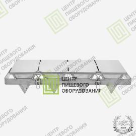 Кассета для треугольного хлеба 600х275х107 4 формы 120х240х104 Нержавеющая сталь14