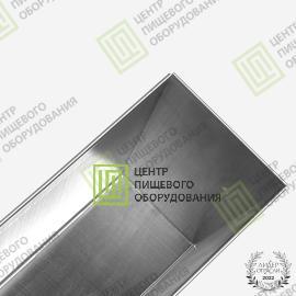 Хлебная форма №7 100х210х110 (70х180х110) Нержавеющая сталь0