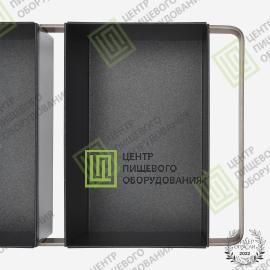 Кассета для выпечки хлеба с антипригарным покрытием 600х230х100 4 формы 100х220х100 Нержавеющая сталь12