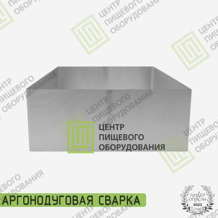 Форма «Прямоугольник» 150х250х30 Нержавеющая сталь-1