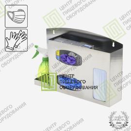 Диспенсер для перчаток, масок и емкости под жидкость 100х450х315 Арт. DU-0010