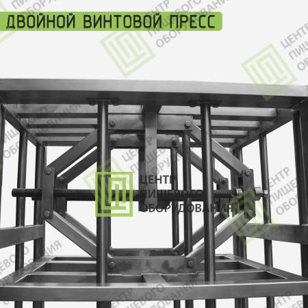 Пресс-рама трехрядная 1000х870х1980 Нержавеющая сталь AISI 304-0