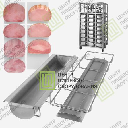 Пресс-рама 1000х1030х1980 24 формы (190х130х960) Нержавеющая сталь AISI 304-2