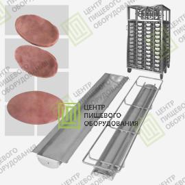 Пресс-рама 1000х1030х1980 48 форм (120х70х960) Нержавеющая сталь AISI 3044