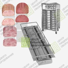 Пресс-рама 1000х1030х1980 33 формы (180х80х960) Нержавеющая сталь AISI 3046