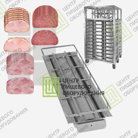 Пресс-рама 1000х1030х1980 33 формы (180х80х960) Нержавеющая сталь AISI 304-2