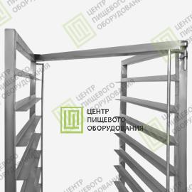 Тележка для транспортировки Z-образная 460х638х1800 18 уровней под противень 400х6001