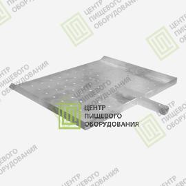 Лопата посадочная для подовых печей 550×550×30 Алюминий 2,0 мм5