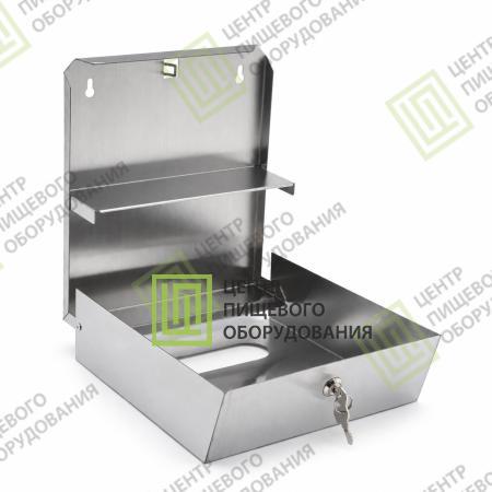 Двухсекционный диспенсер для масок и перчаток закрытый 80х255х305 Арт. DZ-007-2