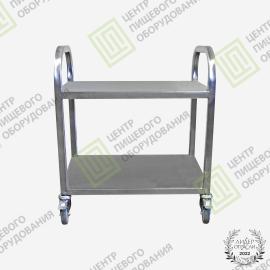 Тележка сервировочная 450х850х900 2 полки