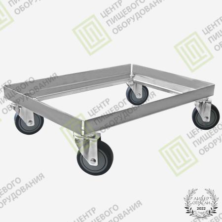Тележка для транспортировки ящиков 410х610х170 под 1 ящик 400х600