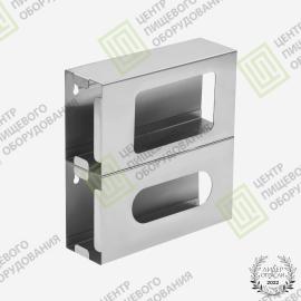 Двухсекционный диспенсер для масок и перчаток 80х250х265 Арт. D-006