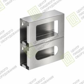 Двухсекционный диспенсер для масок и перчаток 80х250х265 Арт. D-006