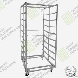Тележка для хлебных лотков 660х820x1800 7 уровней под ящик 400х600