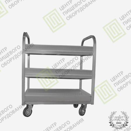 Тележка для сбора посуды 450х850х930 3 полки
