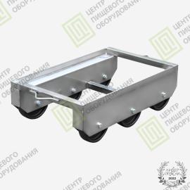 Тележка для транспортировки ящиков 412х660х205 под 1 ящик 400х600