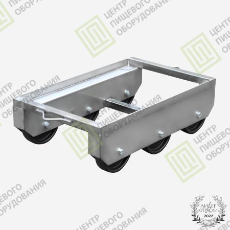 Тележка для транспортировки ящиков 412х660х205 под 1 ящик 400х600