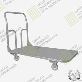 Тележка платформенная 500х825х920 Нержавеющая сталь