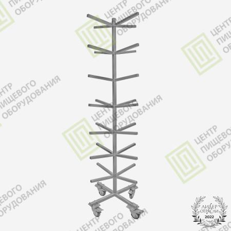 Тележка для сушки форм 600х600х1800 8 уровней