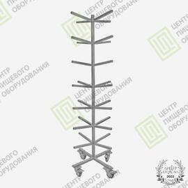 Тележка для сушки форм 800х800х1800 10 уровней