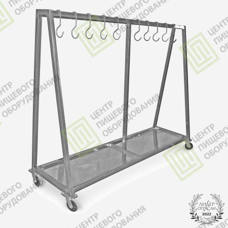 Вешало для туш 900х2000х1800 Нержавеющая сталь